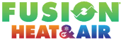 Link → Fusion Heat & Air Logo - Fusion Heat & Air
